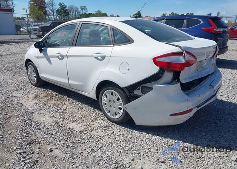 2018 Ford Fiesta S z USA, uszkodzony, nr VIN 3FADP4AJ2JM113691